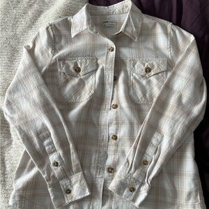 Frank and Oak flannel long sleeve